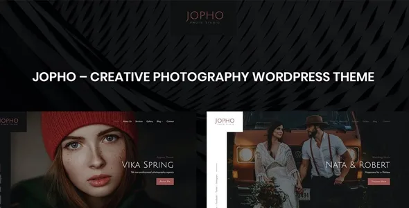 Jopho – Creative Photography WordPress Theme