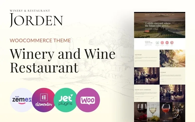 Jorden – Wine & Winery WordPress Theme