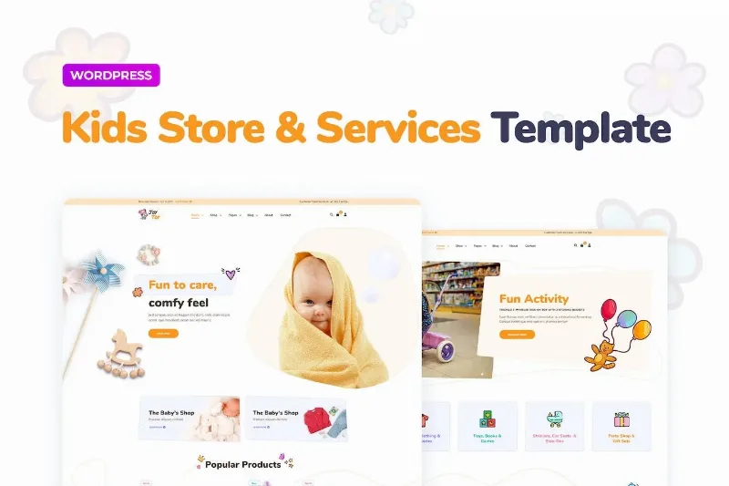 JoyToy – Kids Store Elementor Template