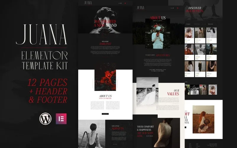 JUANA – Elementor Template – WooCommerce Compatible Elementor Kit