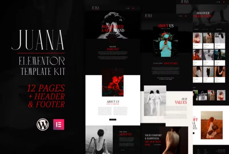Juana – Fashion Store Elementor Template