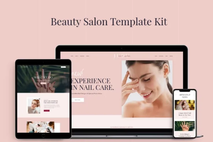 Judy – Beauty Salon Elementor Template