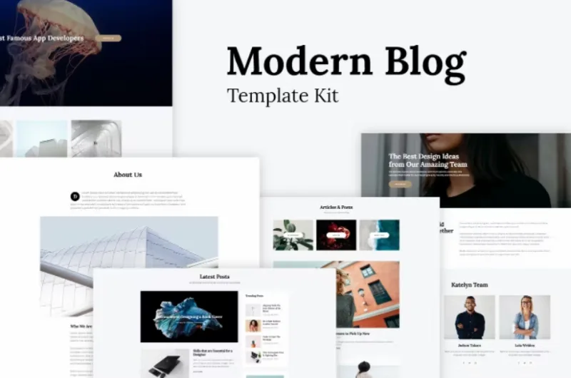 Katelyn – Modern Blog Template