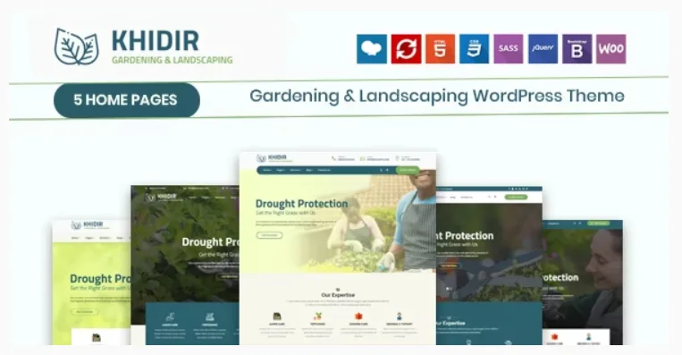 Khidir – Gardening & Landscaping WordPress Theme