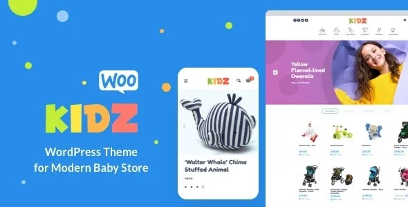KIDZ – Baby Shop & Kids Store WordPress WooCommerce Theme