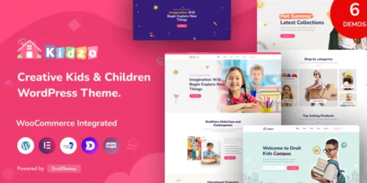 Kidzo – Kids & Children WordPress Theme