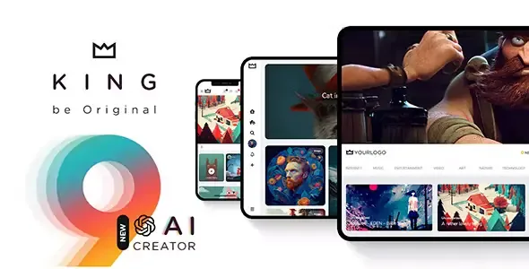 King WordPress Viral Magazine Theme