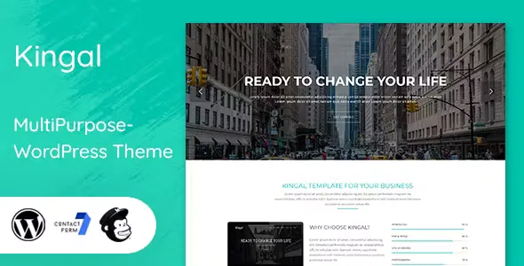 Kingal MultiPurpose WordPress Theme