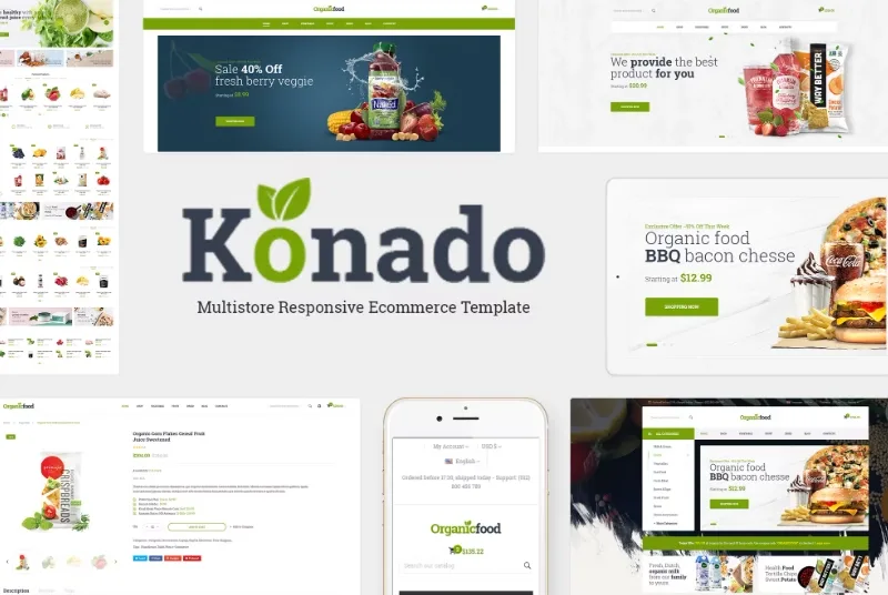 Konado – Organic WooCommerce WordPress Theme