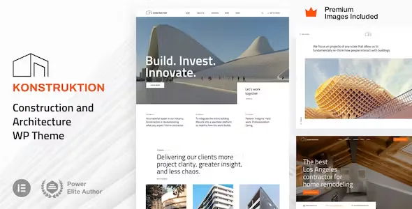 Konstruktion Architecture WordPress Theme