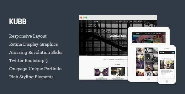 Kubb – Photography & Magazine WordPress Theme