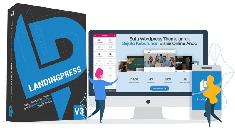 LandingPress Wordpress Theme