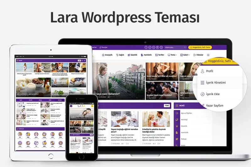 Lara WordPress Theme