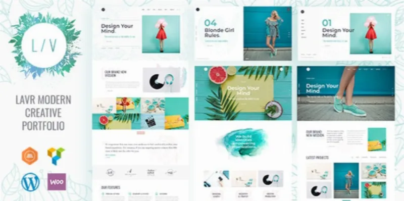Lavr – Creative Portfolio WordPress Theme
