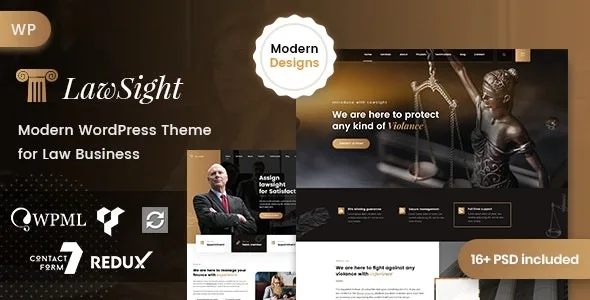 Lawsight – Law & Lawyer WordPress