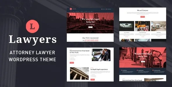 Lawyers – Responsive Business Wordpress Theme