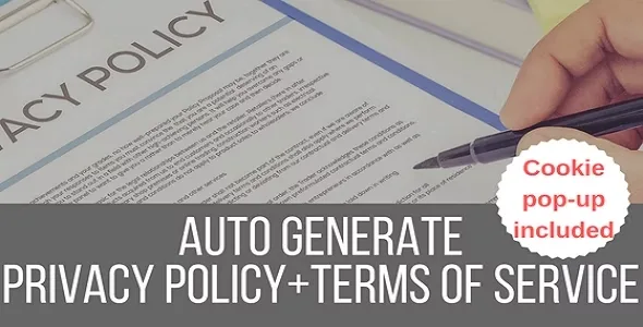 Legalize! Privacy Policy and Terms of Service Generator