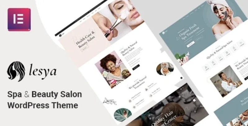 Lesya – Beauty Salon & Spa WordPress Theme