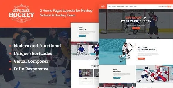 Lets Play – Hockey School & Sport WordPress Theme 1.1.3