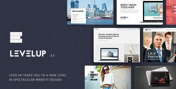 LEVELUP – Responsive Creative Multipurpose WordPress Theme