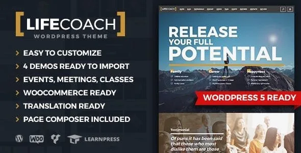 Life Coach WordPress Theme