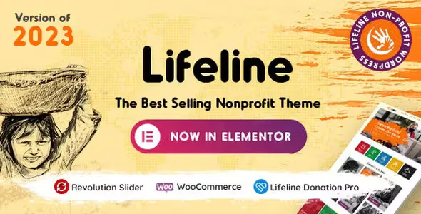 Lifeline NGO Fund Raising and Charity Theme