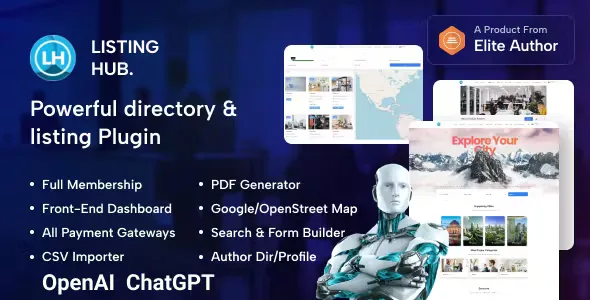 ListingHub Business Directory Listing