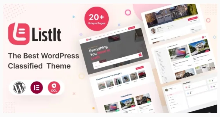 ListIt – Clasified WordPress Theme