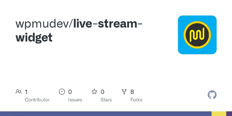 Live Stream Widget