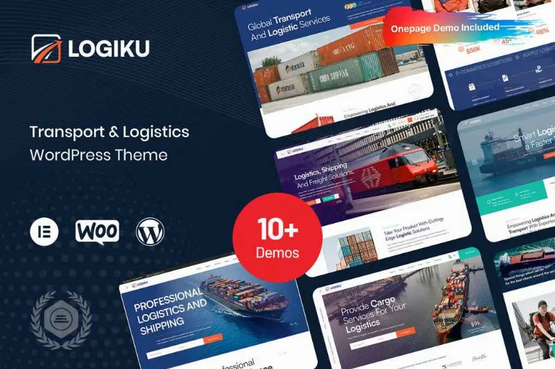 Logiku - Transport & Logistics WordPress Theme