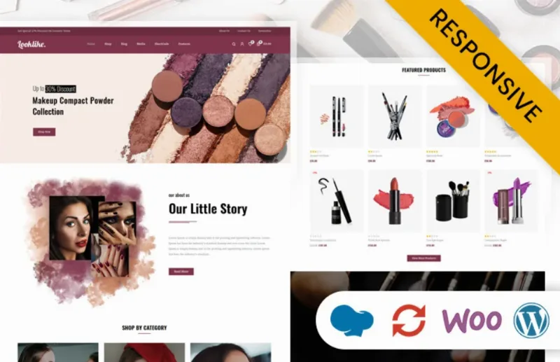 Looklike – Cosmetics Store WooCommerce Responsive Theme