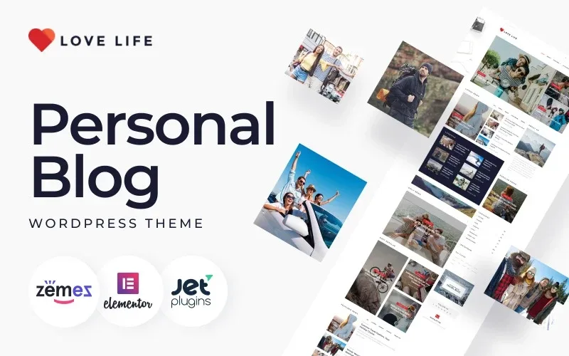 Love Life – Responsive Personal Blog WordPress Theme