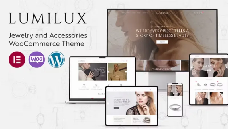 Lumilux – Jewelry and Accessories WooCommerce Them