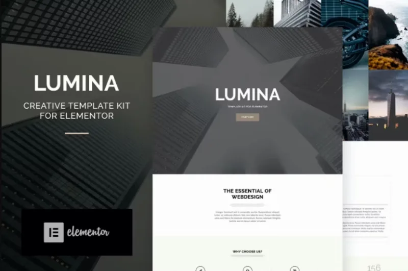 Lumina – Creatives & Business Elementor Template