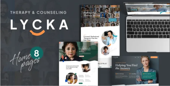 Lycka – Psychology Therapy & Counseling WordPress Theme
