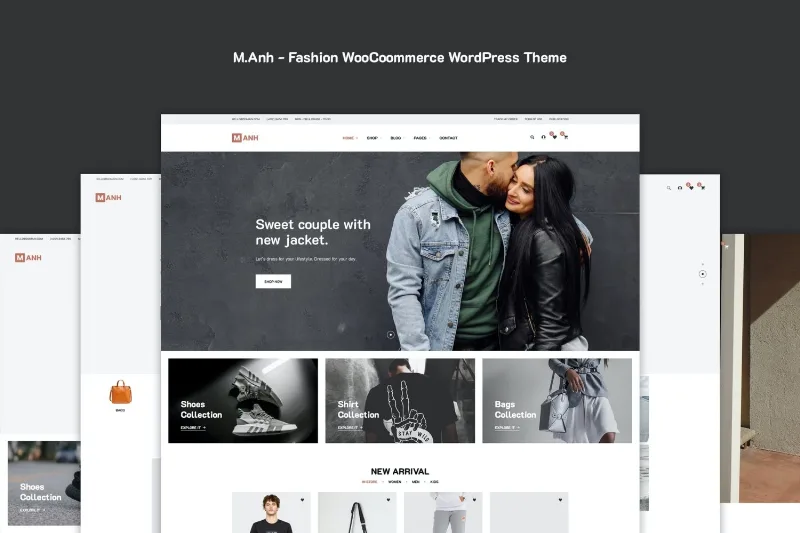 M.Anh – Fashion WooCoommerce WordPress Theme
