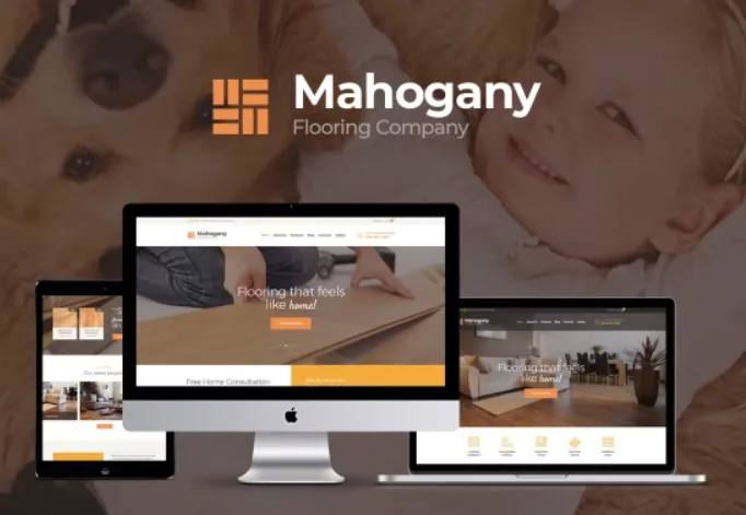 Mahogany – Flooring Store WordPress Theme