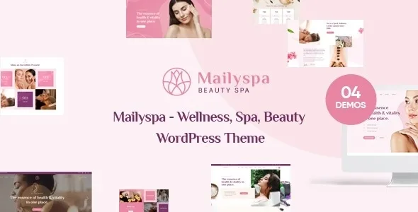 Mailyspa – Beauty & Wellness WordPress Theme