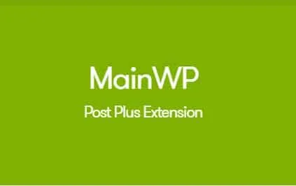 MainWP Post Plus Extension