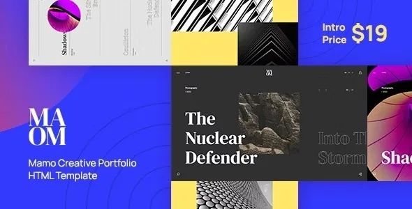 Mamo – Creative Portfolio / Multipurpose WordPress Theme
