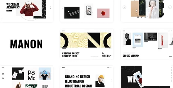 Manon – Portfolio & Agency Theme
