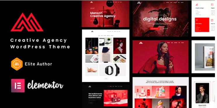 Manson – Creative Agency WordPress Theme
