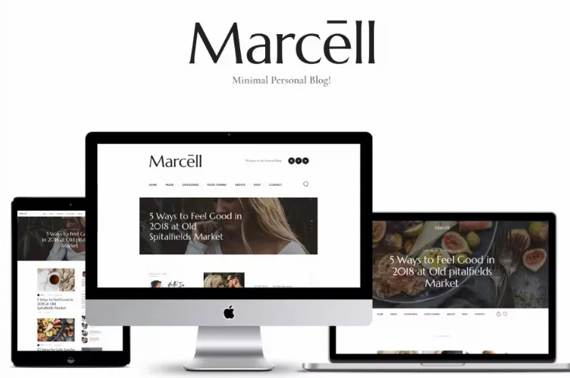 Marcell – Personal Blog & Magazine WordPress Theme