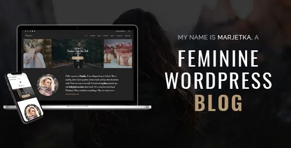Marjetka – A Responsive Feminine WordPress Blog Theme