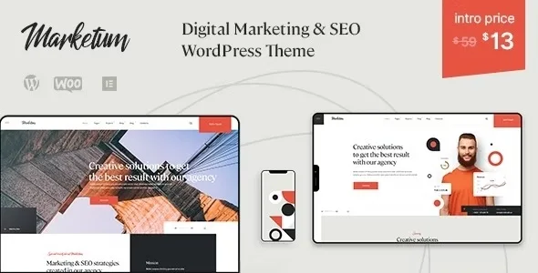 Marketum | Digital marketing & SEO WordPress Theme
