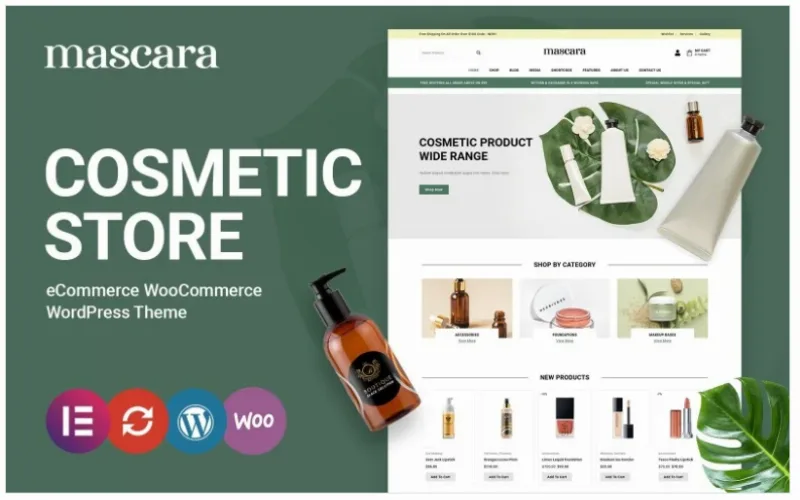 Mascara – Cosmetic and Beauty WooCommerce Theme