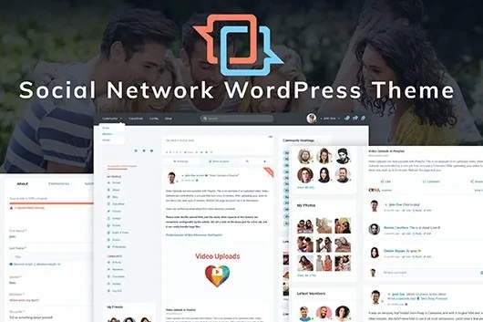 Matebook – Social Network WordPress Theme