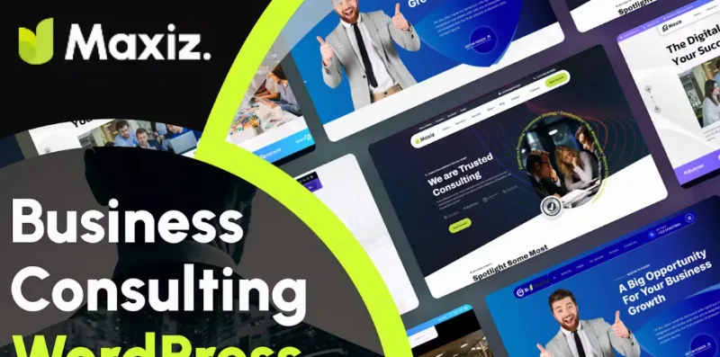 Maxiz – Business Consulting WordPress Theme