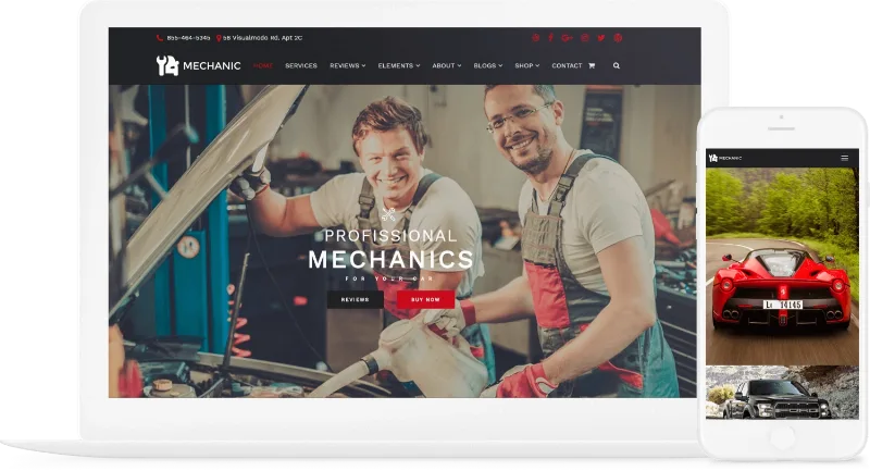 Mechanic WordPress Theme