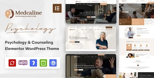 Medcaline – Psychology & Counseling WordPress Theme